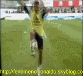 ronaldo  dans lentraiment